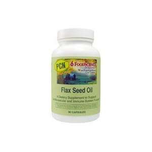  Food Science Flax Seed Oil   90 Capsules