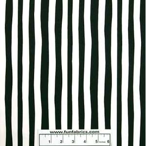 Dr. Seuss White and Black Stripes Fabric: Arts, Crafts 