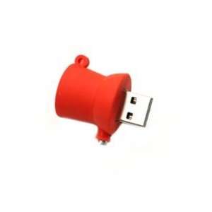  8GB Mushroom Shaped Cartoon USB Flash Drive Red 