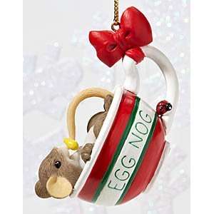 Charming Tails Holiday Ornament Dont Miss a Drop of Cheer *NEW 2011 