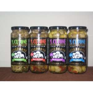 pk 12 Oz. Jars Marinated Mushrooms  Grocery & Gourmet 