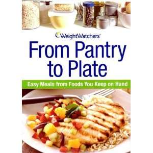 Weight Watchers COOKBOOK From Pantry to Plate Easy Cheap Meals from 