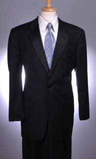 ISW*  Recent!  Armani Collezioni Black Tux Tuxedo Suit 42L 42 L  