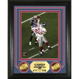     Super Bowl XLII MVP   Photo Mint 24KT Gold Coin: Sports & Outdoors