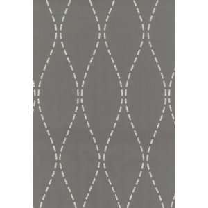  Schumacher Sch 62454 New River Weave   Charcoal Fabric 