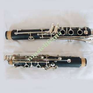 black clarinet Bb nice ebonite PT technic tone free M/T  
