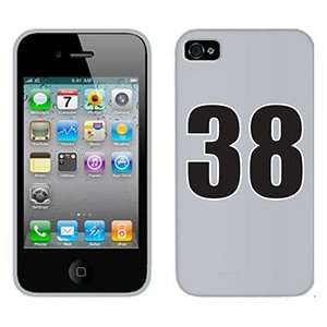  Number 38 on Verizon iPhone 4 Case by Coveroo  Players 