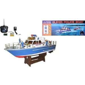  RC Super Police Boat 20 Toys & Games