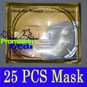 New 25 PCS Collagen Albumen Crystal Facial Mask  