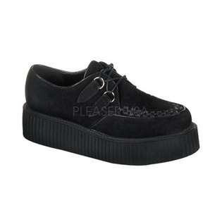   Creeper 402S Punk Gothic Mens Womens Suede Shoes 