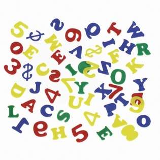 Costume National Costumes 203522 Foam Letter and Number Shapes 
