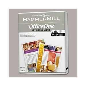  Hammermill OfficeOne Gloss Multiuse Paper, 32#, Letter, 92 