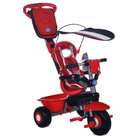 Smart Trike DX 3 In 1 Kids Tricycle, Color Red