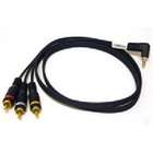 CABLES TO GO 25ft VELOCITY RCA CAMCORDER CBL Fully Molded Connectors 