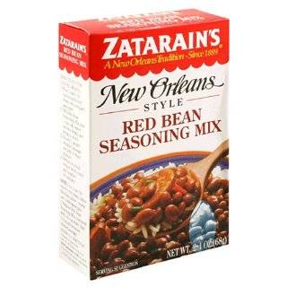   New Orleans Style Red Bean Seasoning Mix, 2.4 Ounce Boxes (Pack of 12