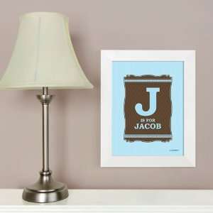   Baby Boy   8.5 x 11 Wall Art   Personalized Baby Shower Gifts Baby