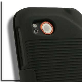   HTC Rezound Verizon A Combo Pouch Holster Cover Black Skin Clip Belt