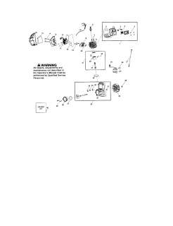 CRAFTSMAN Gas blower Muffler/crankshaft/crankc  Parts  Model 