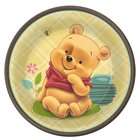   Lets Party By Hallmark Disney Baby Pooh and Friends Dinner Plates