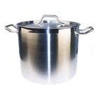 Winware by Winco Winware Stainless Steel Stock Pot with Cover   32 