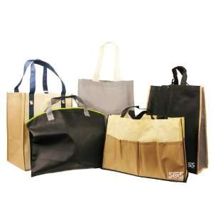  Reusable Carrier Tote Bags   Set of 5