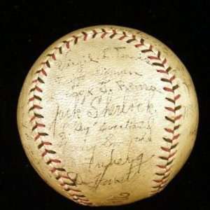  1930 Phillies Team 24 SIGNED Official Heydler Baseball 
