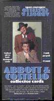 Abbott And Costello Trading Card Box  