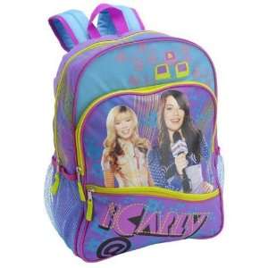   icarly 16 Curved Pocket Backpack featuring Carly & Sam Toys & Games
