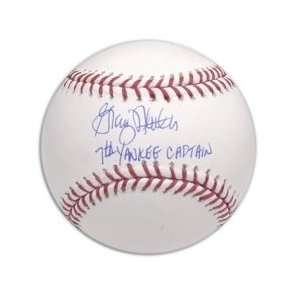   Baseball w/ 7th Yankee Captain Inscription