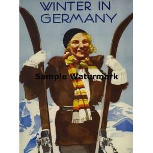  Germany Bavarian Lady Skiing Ski Winter Sport in Europe 30 
