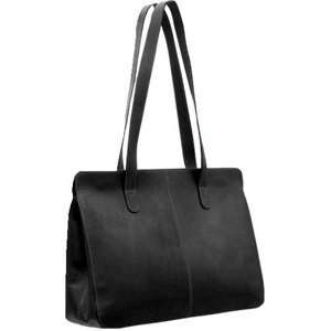  Firenze Vertical Flap Over Leather Carry All Bag