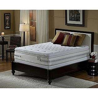 Candle Glow Ti2 Plush Euro Pillowtop Queen Mattress Only  Sealy 