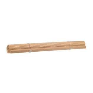 LEWIS HYMAN Roll Up Blind 3 x 6 Wood Grain 