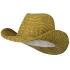 e4Hats Glitter Cowboy Hat   Gold