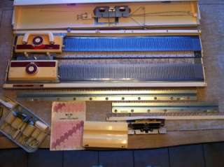 Brother KH230 Bulky Knitting Machine & KR230 Ribber Attachment in EUC 
