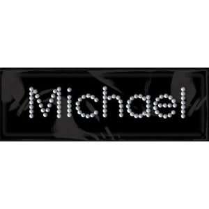   /Brad Name Stickers, Michael/Aluminum Brad Arts, Crafts & Sewing