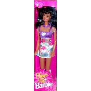  Flower Fun Barbie African American Doll: Toys & Games