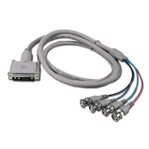 com QVS 6ft RGB 4BNC Male to Sun Microsystems 13W3 Male Adapter Cable 