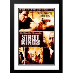  Street Kings 32x45 Framed and Double Matted Movie Poster 