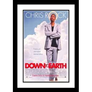  Down to Earth 20x26 Framed and Double Matted Movie Poster 