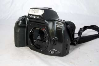   Maxxum 300Si 35mm SLR camera body only with instruction manual  