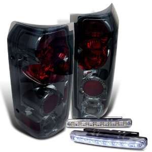  Eautolights 89 96 Ford F150 F250 Bronco Tail Lights + LED 