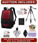 lowepro fastpack 250 camera backpack case red new usa one
