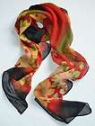Hot beautiful Chinese chiffon shawl scarf 60X20 c003#