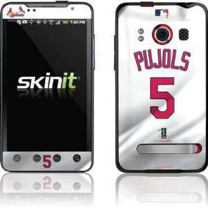  St. Louis Cardinals   Pujols #5 skin for HTC EVO 4G 