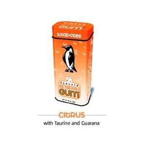 Penguin Citrus Energy Gum: Grocery & Gourmet Food