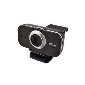 Trust 17318 Webcam   0.3 Megapixel   Black   USB 2.0   640 x 480 Video