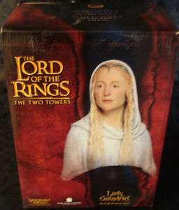 THE LORD OF THE RINGS SIDESHOW WETA BUST LADY GALADRIEL FIGURE 