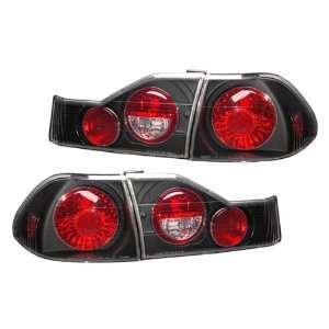  98 00 Honda Accord Sedan Black Tail Lights: Automotive