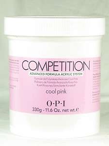 OPI Acrylic Nail Powder Competition COOL PINK 11.6oz  